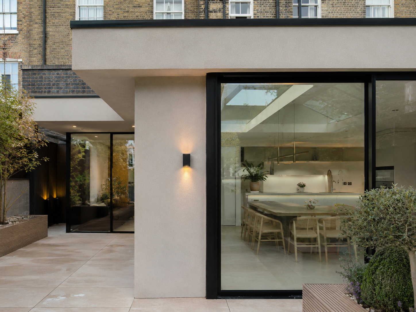 House extension exterior detail by Genc Design and Build in London