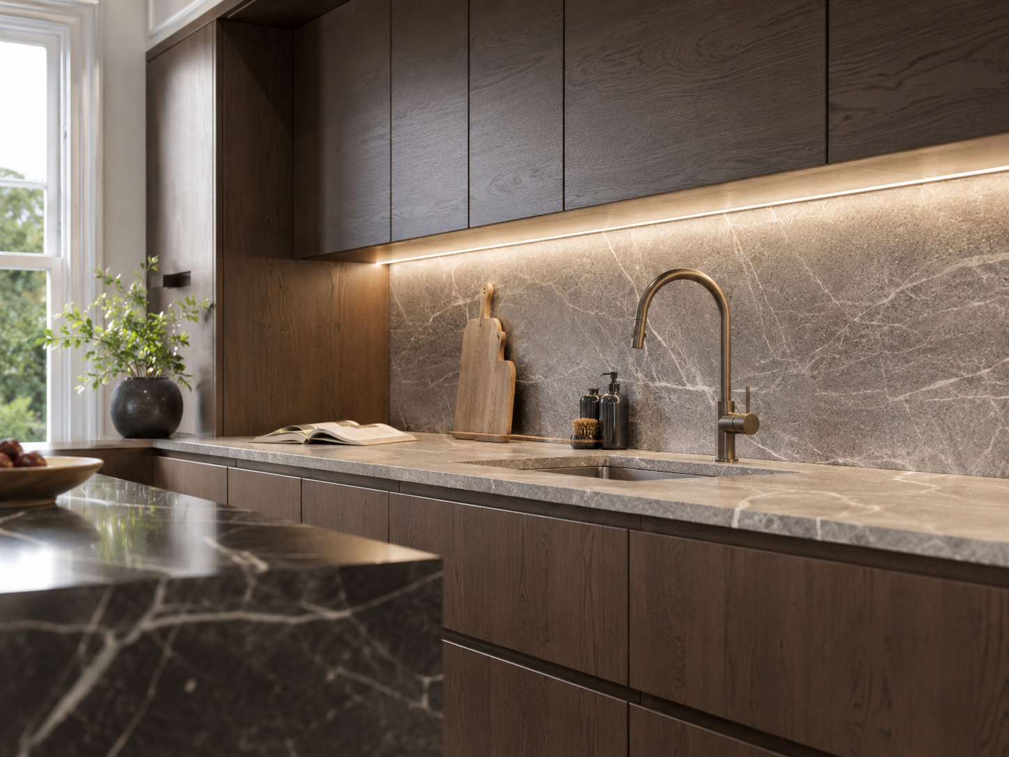 Kitchen detail and finish quality by Genc Design and Build